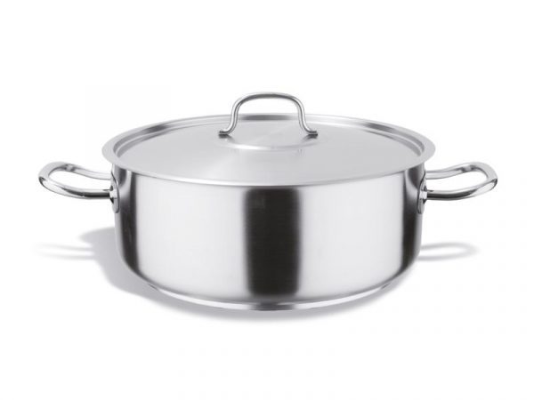 Excelsa Couvercle De Casserole 30 Cm En Inox 18/10 - Avec Valve Et Compatible Lave-vaisselle