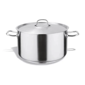 FAITOUT PRO. INOX AISI 18/10 AVEC COUVERCLE