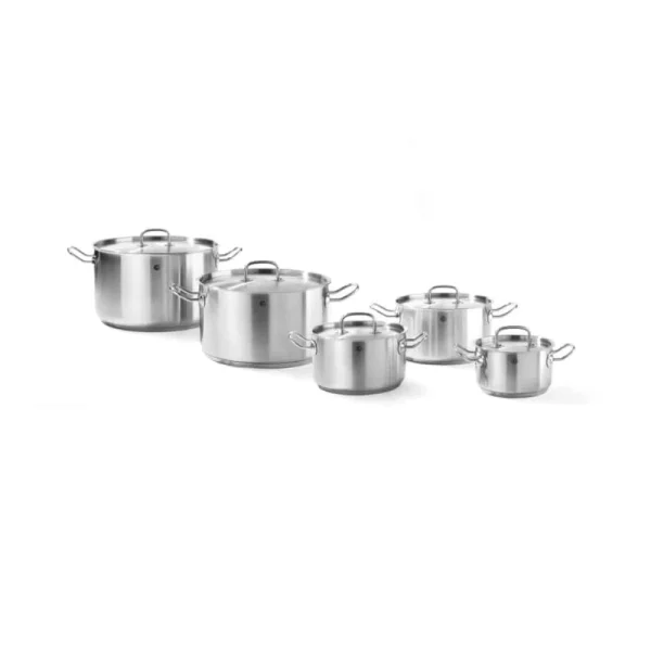 FAITOUT PRO. INOX AISI 18/10 AVEC COUVERCLE