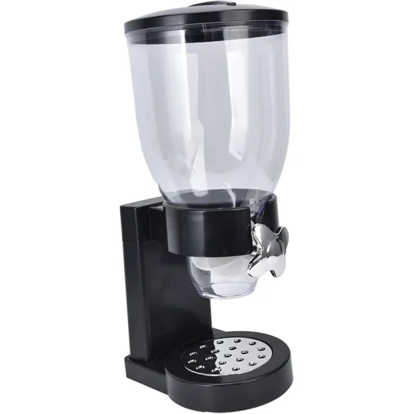 DISTRIBUTEUR DE CEREALES DESIGN NOIR 1 DISTRIBUTEUR DE CEREALES DESIGN NOIR