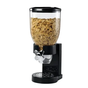 DISTRIBUTEUR DE CEREALES DESIGN NOIR
