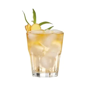 GOBELET VERRE RAYE FORME BASSE 27CL - Image 3