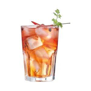 GOBELET VERRE RAYE FORME HAUTE 35CL - Image 3